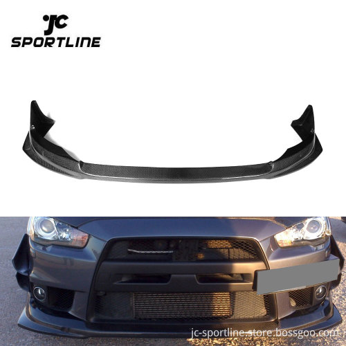 Carbon Fiber Front Bumper Lip for Mitsubishi Lancer Evo 10 Evolution X